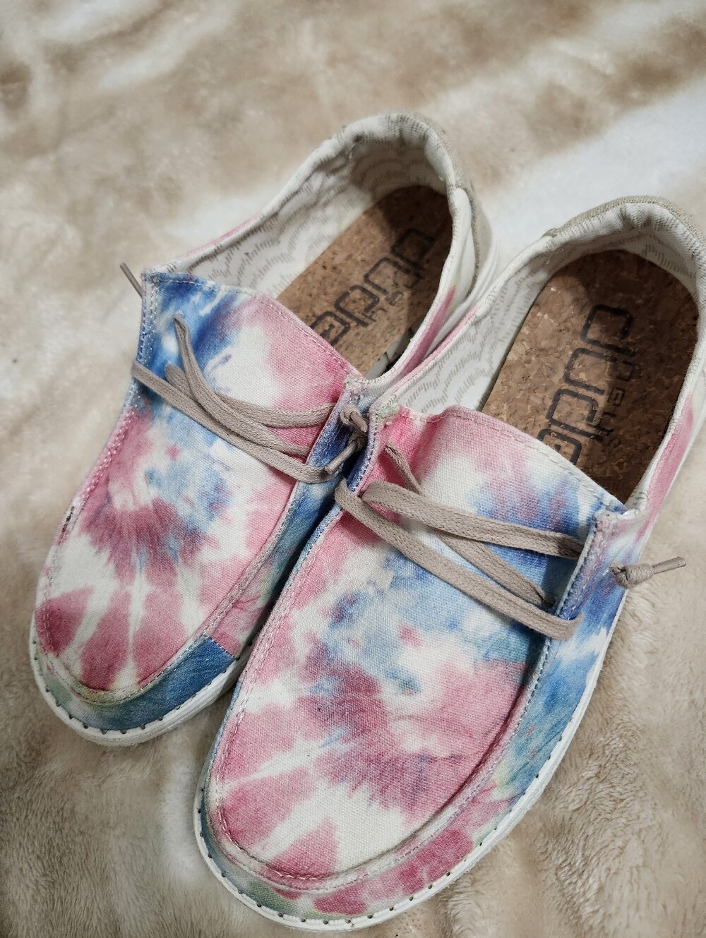 Hey Dude Wendy Boho Mandala Tie Dye Shoes